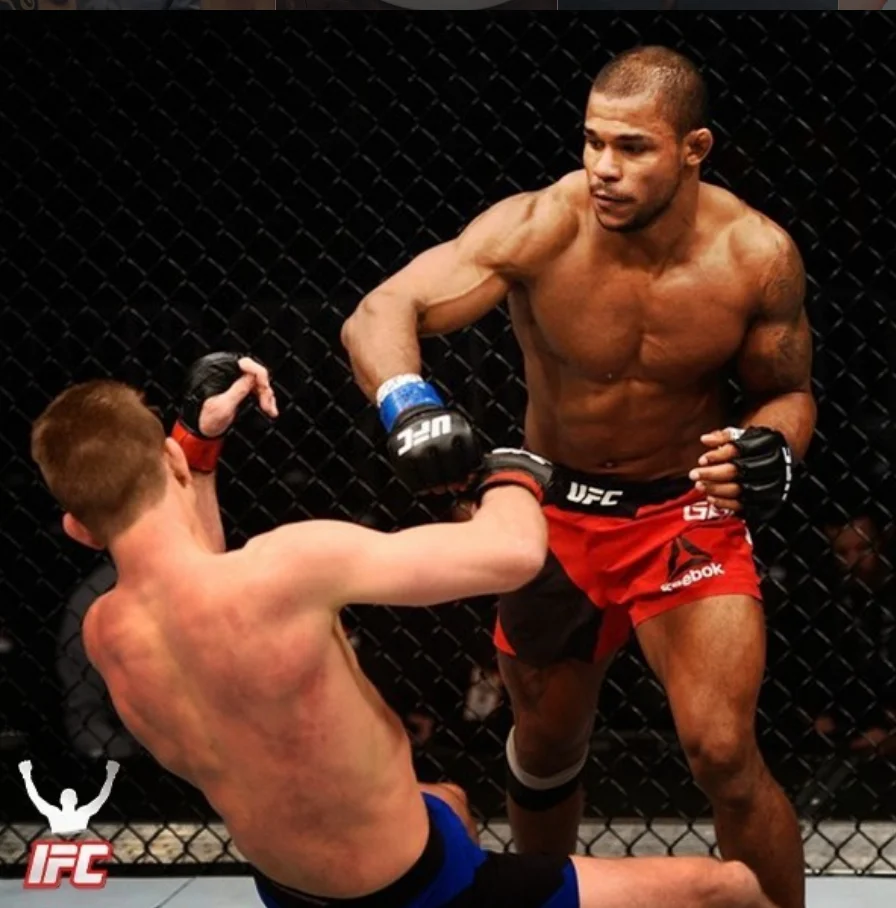 Atleta em combate
