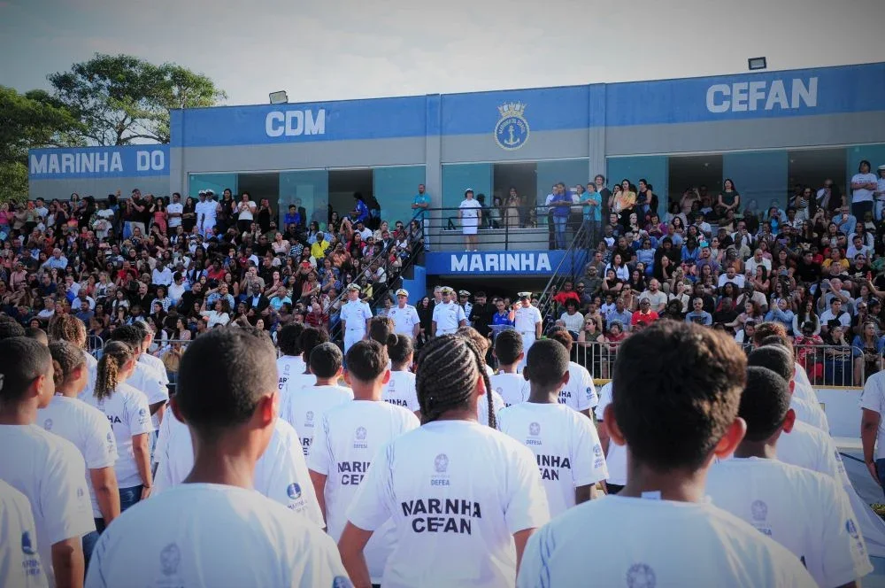 Cerimônia no CEFAN